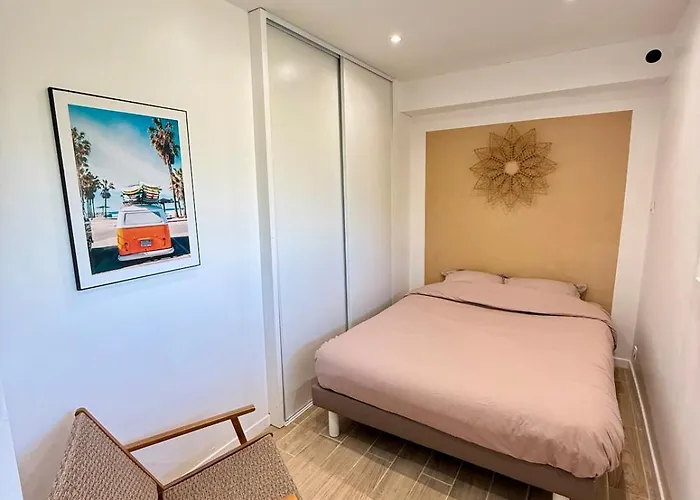 2 Pieces Piscine & 15 Min De Cannes 公寓 *